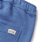 Oliver Spencer Loungewear - Harris Slim-Fit Tapered Cotton-Jersey Sweatpants - Blue