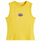 Acne Studios Women's Sleeveless T-Shirt in Bright Yellow