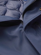 Hugo Boss - Cemalo Convertible Coated-Shell Hooded Jacket - Blue