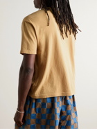 Visvim - Jumbo Garment-Dyed Cotton-Blend Jersey T-Shirt - Yellow