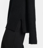 Calvin Klein Collection Cotton, silk, and cashmere sweater