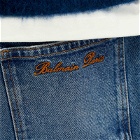 Balmain Men's Regular Denim Jeans in Blue Wash