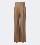 Etro Striped wool wide-leg pants