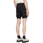 Satisfy Black Rippy Cordura 5 Trail Shorts