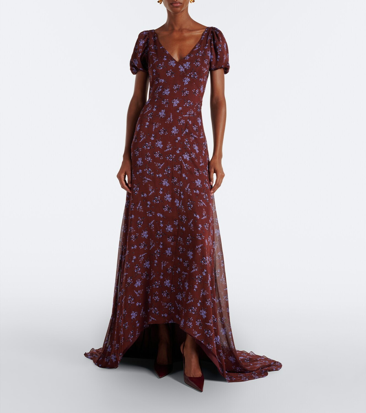 Markarian Sienna floral gown