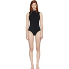 Ward Whillas Reversible Black Harrison Turtleneck Swimsuit