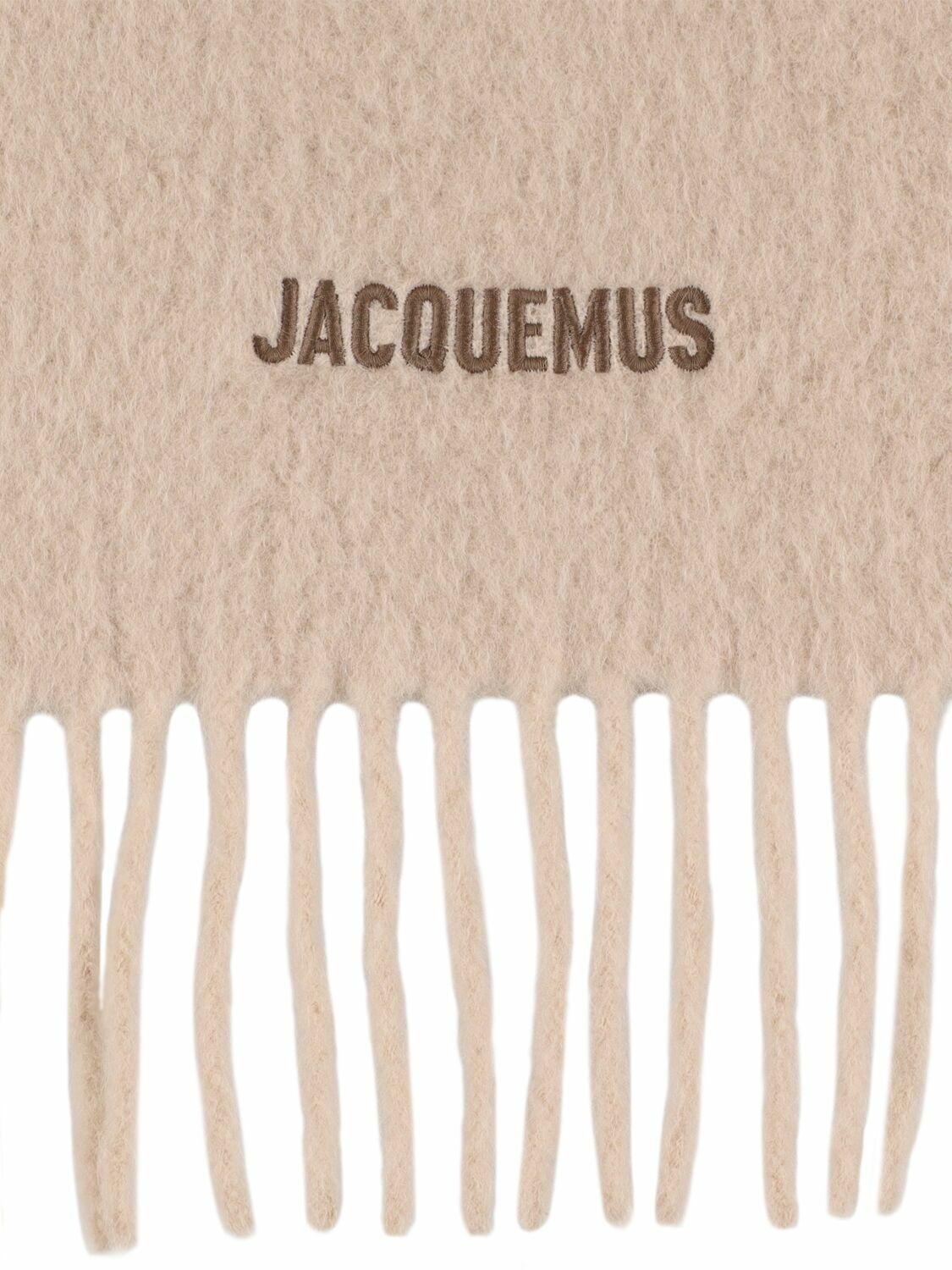 JACQUEMUS L'echarpe Moisson Alpaca Blend Scarf Jacquemus