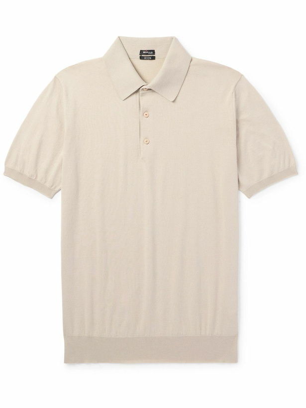 Photo: Kiton - Cotton Polo Shirt - Neutrals