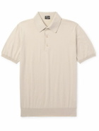 Kiton - Cotton Polo Shirt - Neutrals