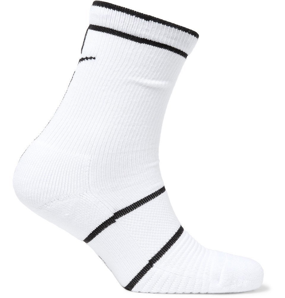 Abierto Pantano diversión Nike Tennis - NikeCourt Essentials Cushioned Dri-FIT Tennis Socks - Men -  White Nike Tennis