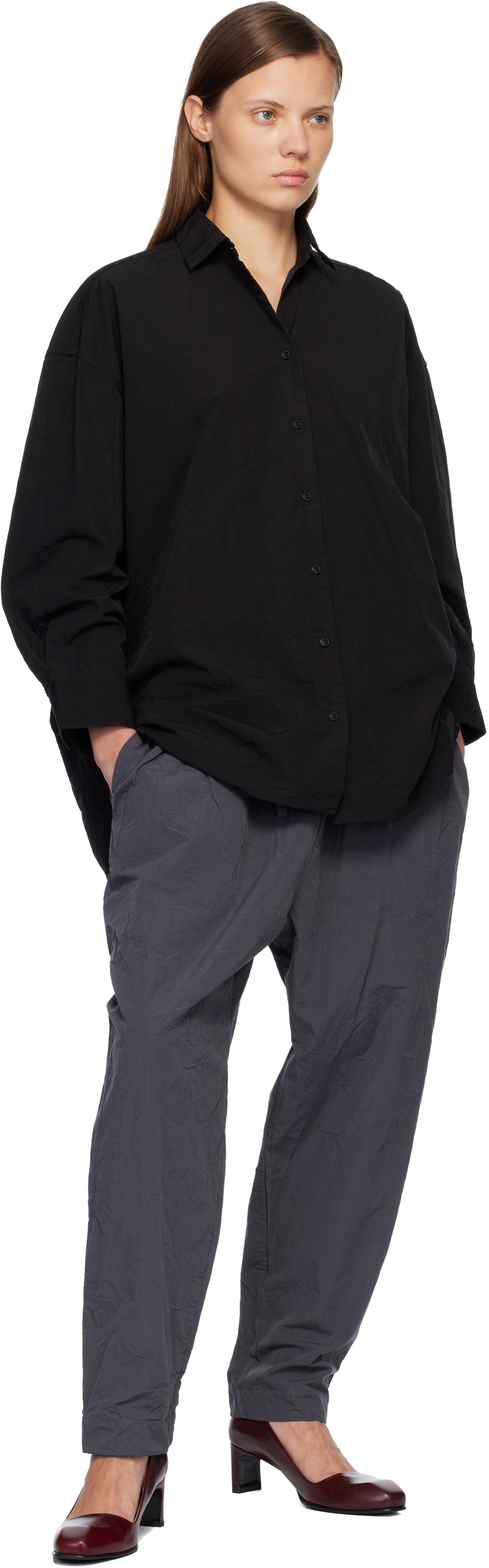 CASEY CASEY Black Hamnet Shirt