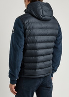 Sandbanks Polartec Hybrid Quilted Shell Jacket Navy