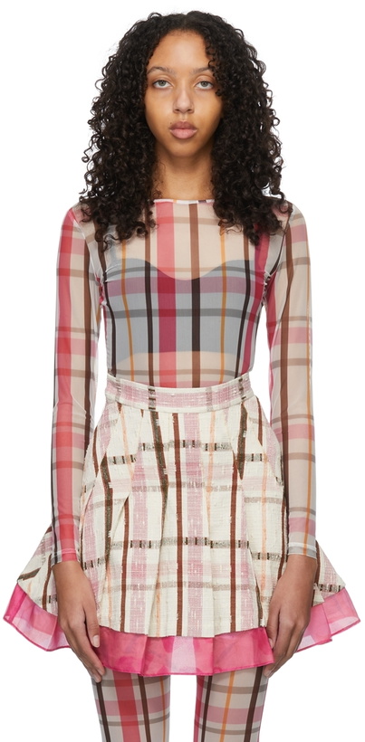 Photo: SHUTING QIU Pink Polyester T-Shirt