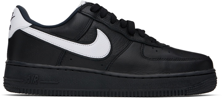 Photo: Nike Black Air Force 1 Low Sneakers