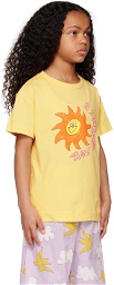 The Animals Observatory Kids Yellow Rooster T-Shirt