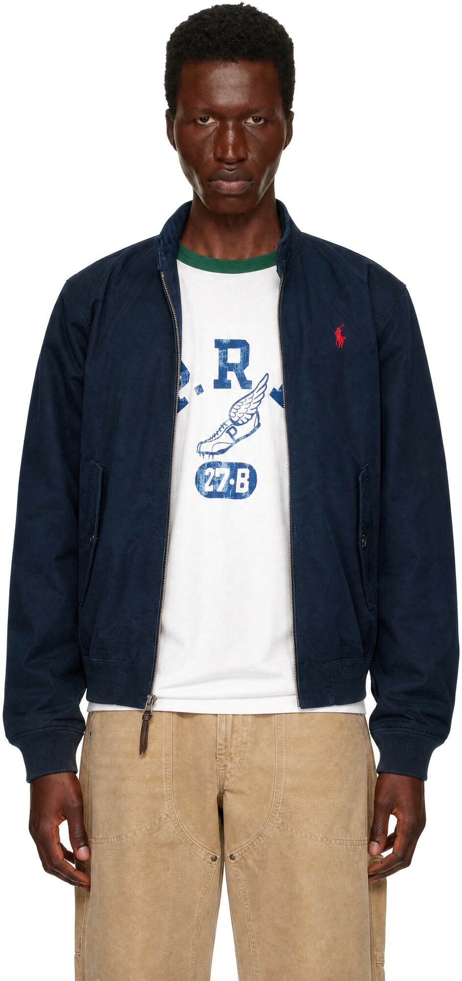 Polo Ralph Lauren Navy The Bedford Twill Jacket