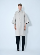 Bottega Veneta Silk-And-Cotton-Blend Coat