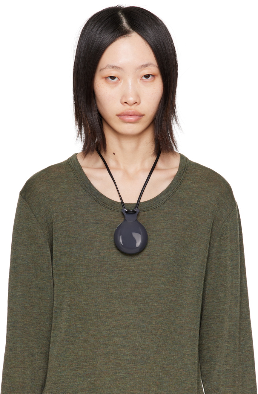 LEMAIRE Gray Necklace Lemaire