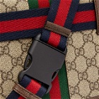 Gucci Men's Ophidia GG Monogram Belt Bag in Beige