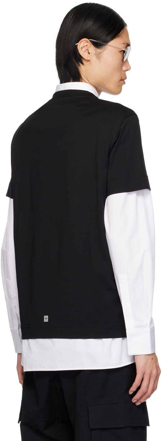 Givenchy Black 4G Stars T-Shirt Givenchy
