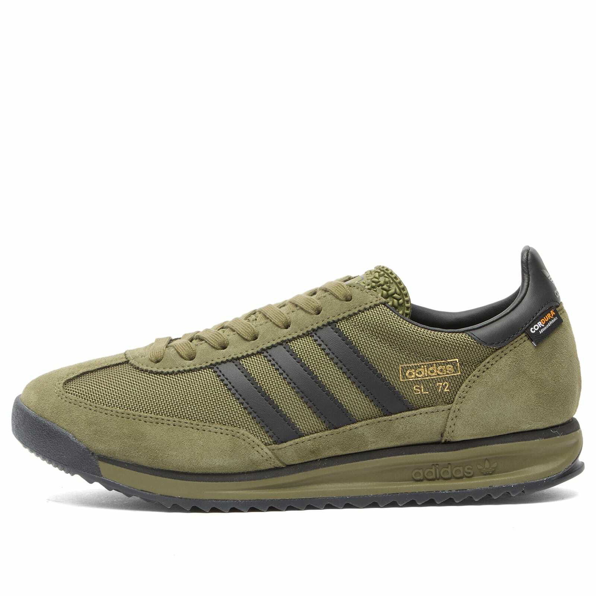 Adidas Men's SL 72 Rs Sneaker in Focus Olive/Core Black/Core Black