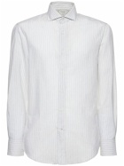 BRUNELLO CUCINELLI Classic Cotton & Linen Shirt