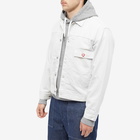 Human Made Men's Natural Denim Work Jacket in White