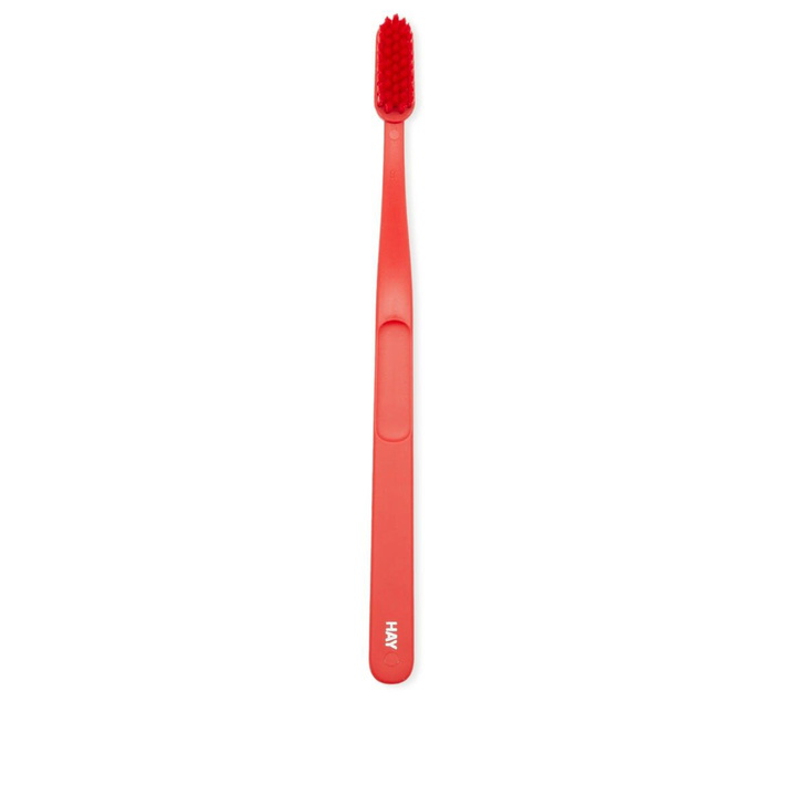 Photo: HAY Tann Toothbrush in Red 