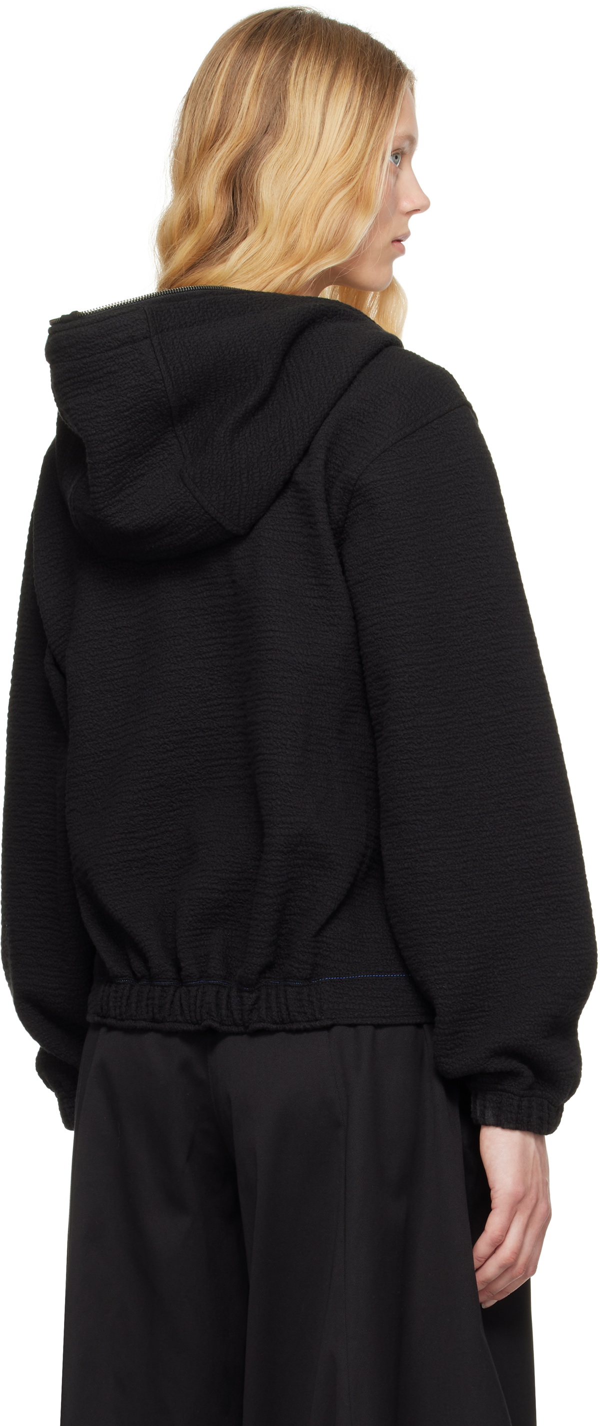 ADER error Black Realce Product. 31 Zip-Up Hoodie