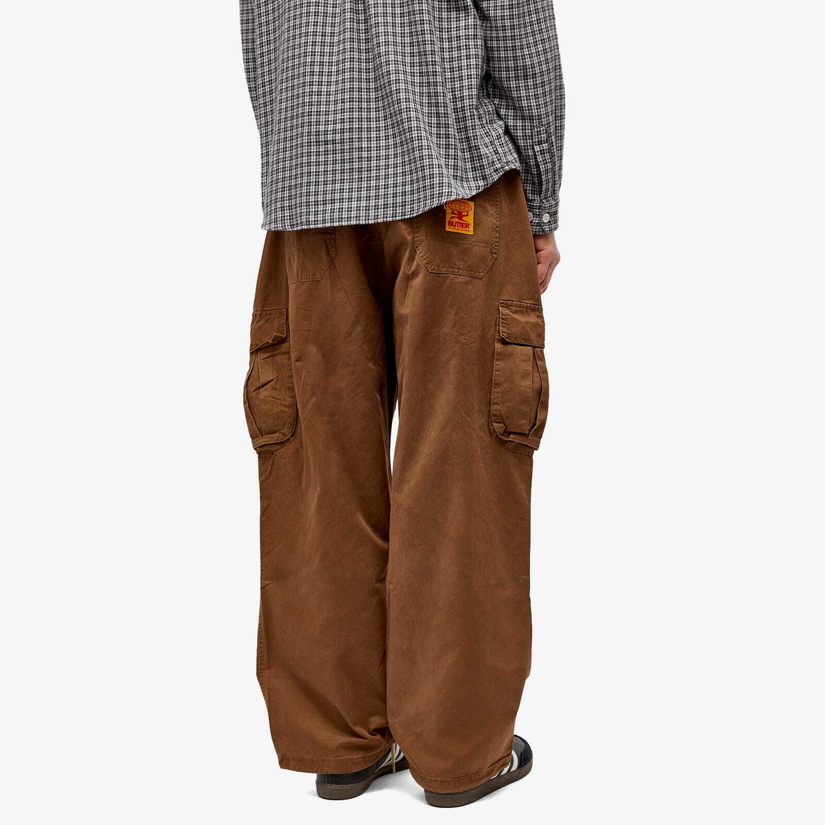 Butter Goods Men's Field Cargo Pant in Brick Butter Goods