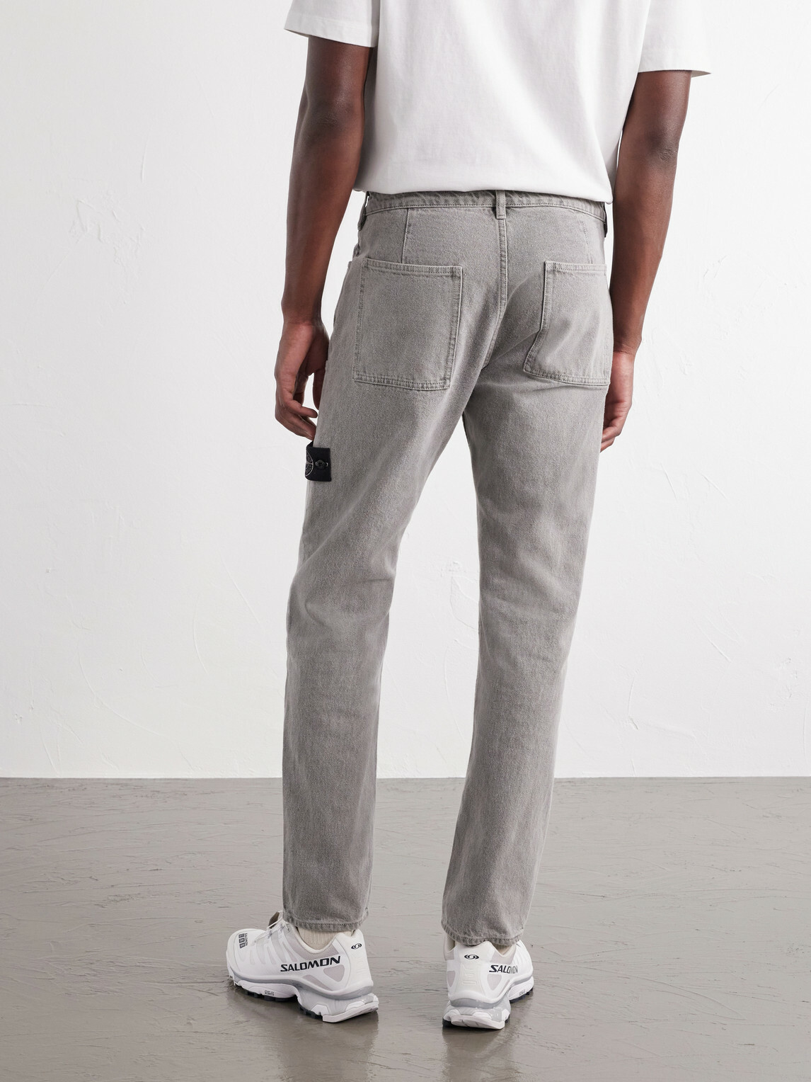 Stone Island - Straight-Leg Jeans - Gray