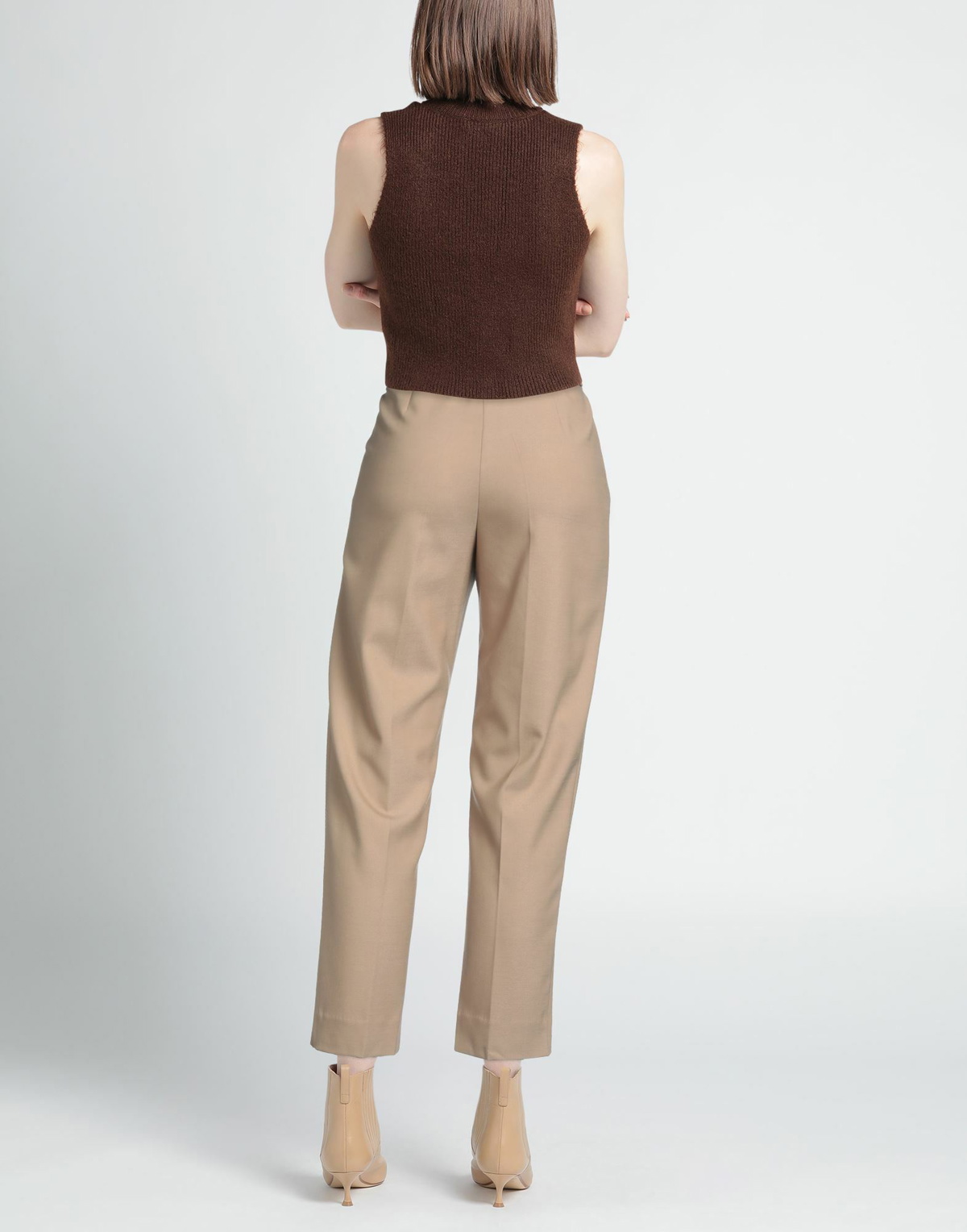 Maje Womens Pants Camel