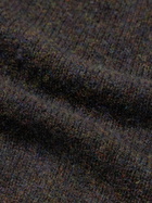 Sunspel - Shetland Wool Sweater - Brown