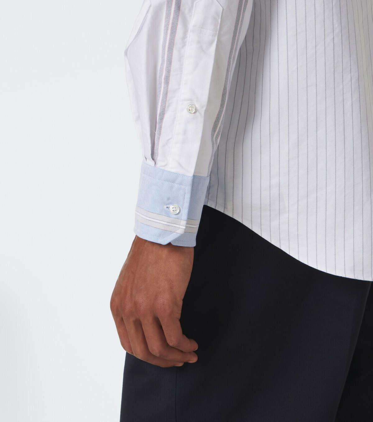 Thom Browne Striped cotton shirt