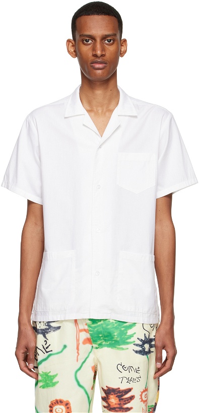 Photo: Bather White Cotton Shirt