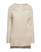 Manila Grace Womens Sweater in Beige