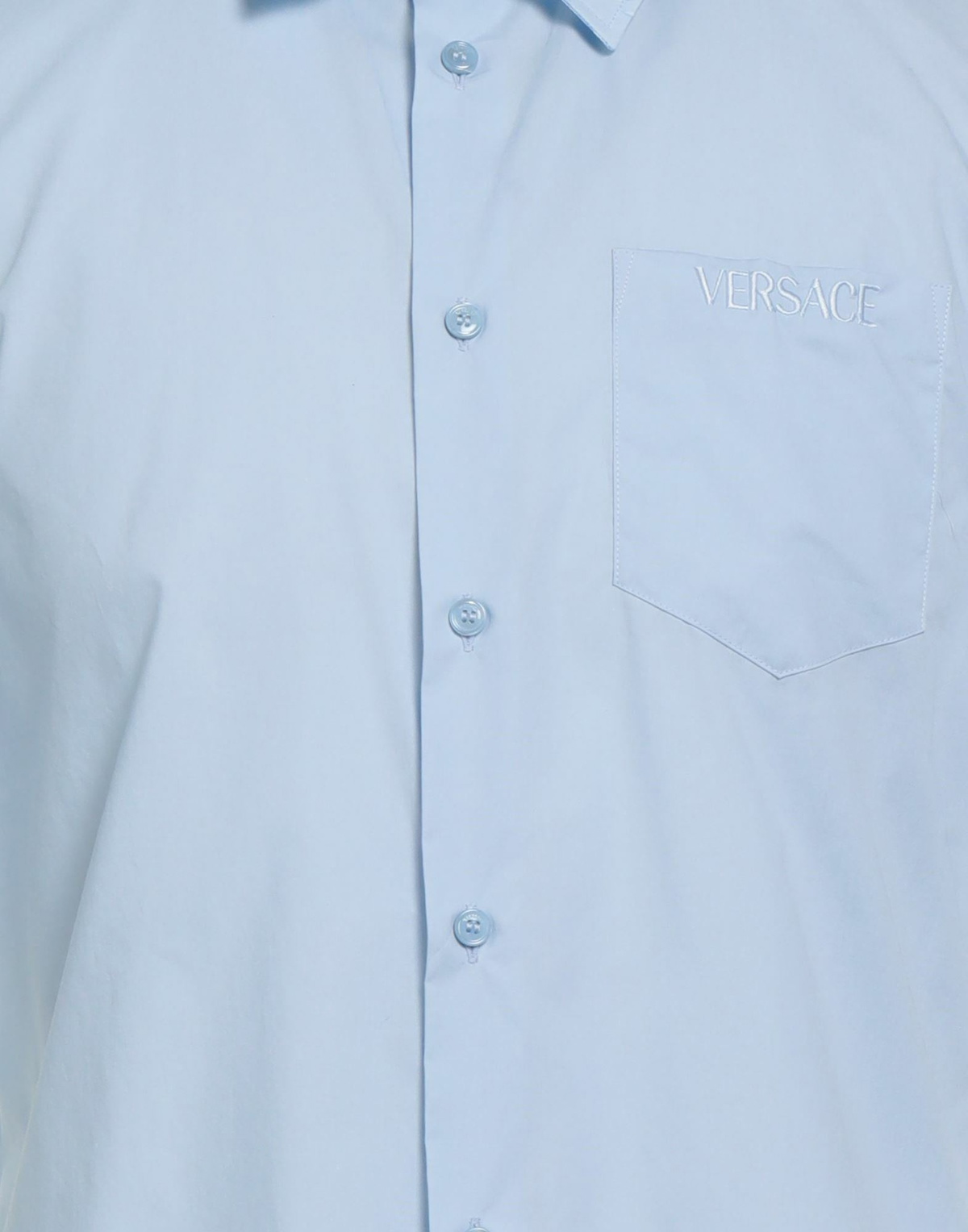 Versace Mens Shirt Sky in Blue