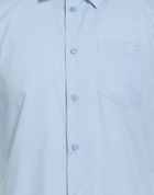 Versace Mens Shirt Sky in Blue