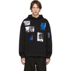 Raf Simons Black Patch Pictures Hoodie