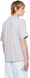 BAPE Gray College One Point T-Shirt
