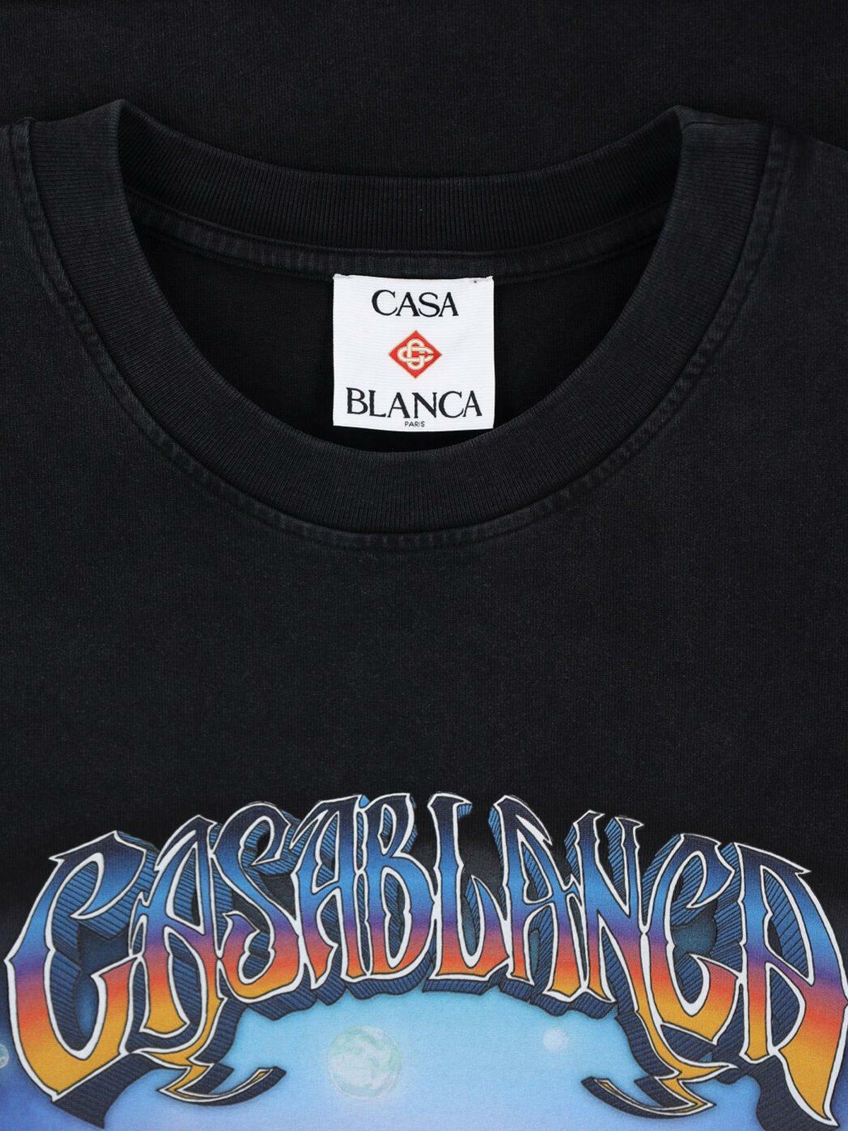 Casablanca Graphic Printed Crewneck T-shirt Casablanca