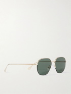 Fendi - Gold-Tone Round-Frame Sunglasses