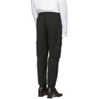 Juun.J Black Striped Cargo Pants