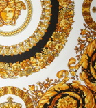 Versace Home Crete De Fleur silk cushion