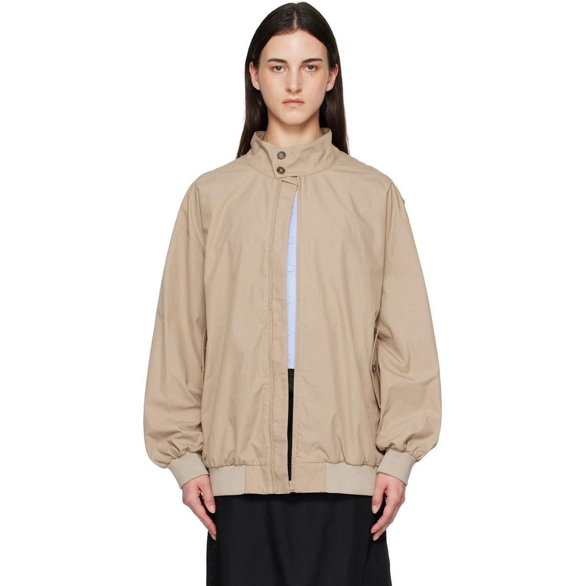 MM6 Maison Margiela Beige Sports Jacket