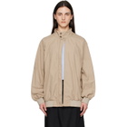 MM6 Maison Margiela Beige Sports Jacket