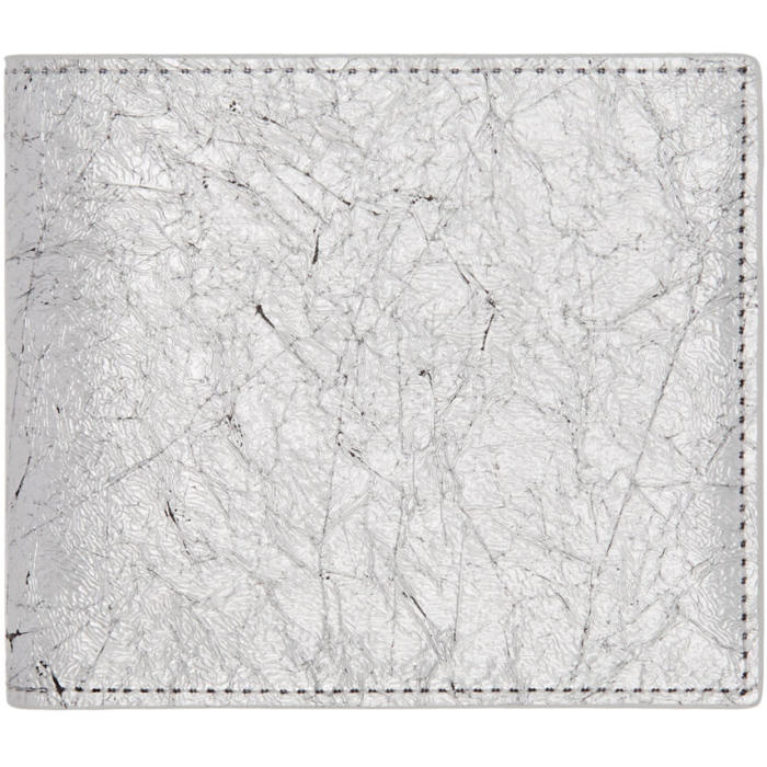 Photo: Maison Margiela Silver Bifold Wallet