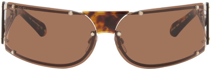 Photo: Off-White Tortoiseshell Kenema Sunglasses