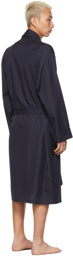 Paul Smith Navy Cotton Artist Stripe Robe