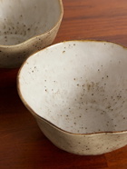 Soho Home - Emden Set of Four 14cm Glazed Stoneware Cereal Bowls